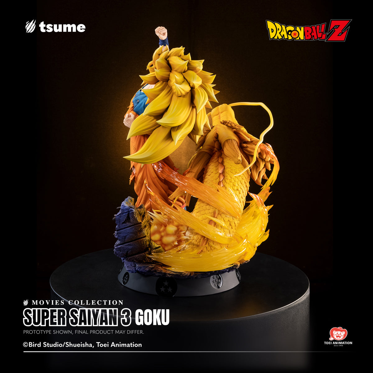 Super Saiyan 3 Goku – Movies Collection by Tsume – Dragon Ball Z 1/4 Scale Statue