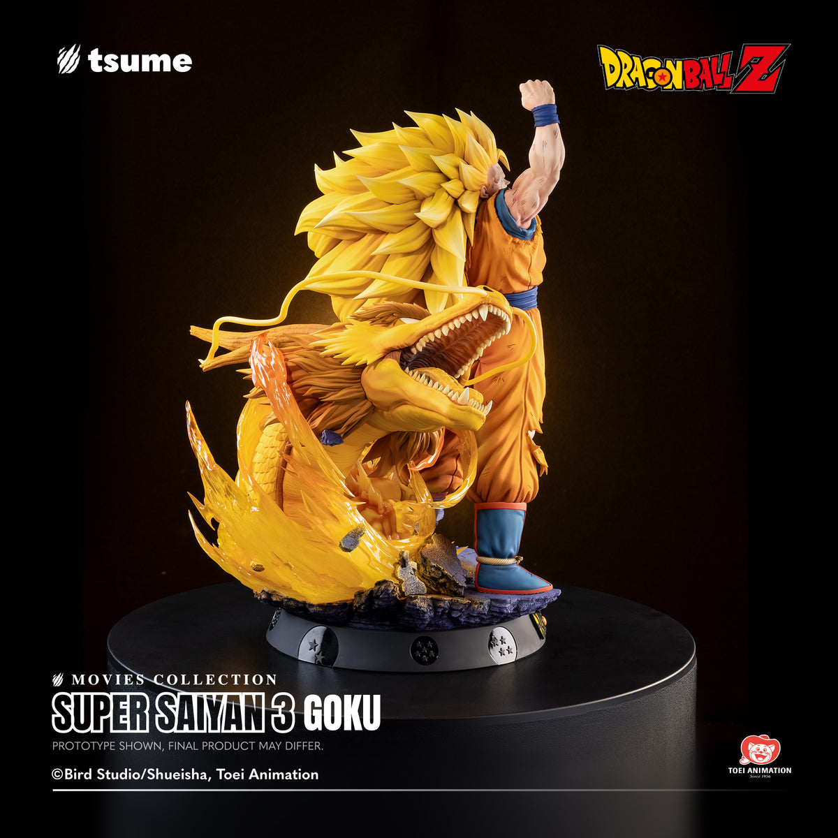 Super Saiyan 3 Goku – Movies Collection by Tsume – Dragon Ball Z 1/4 Scale Statue