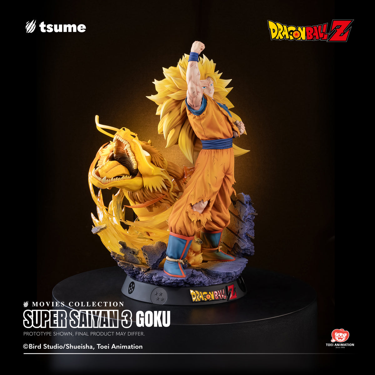 Super Saiyan 3 Goku – Movies Collection by Tsume – Dragon Ball Z 1/4 Scale Statue