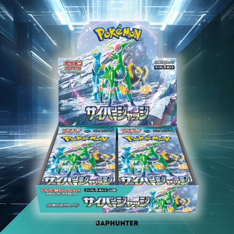 Pokémon Cyber Judge SV5M Japanese Booster Box Display