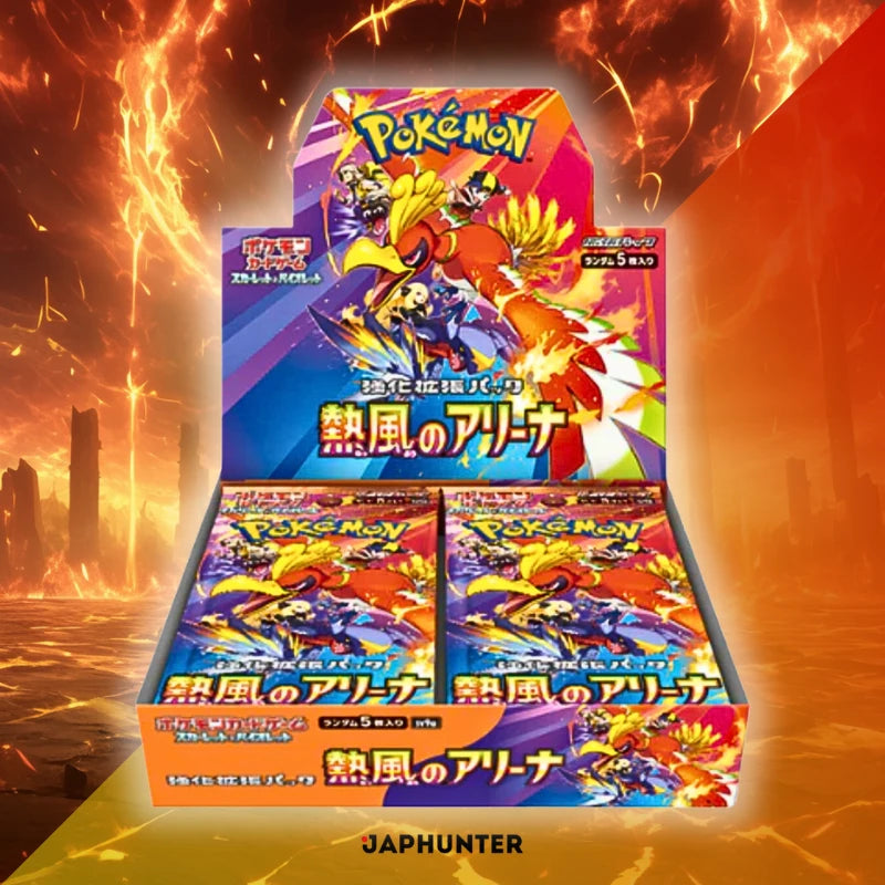 Pokémon Heat Wave Arena SV9a Display Booster Box Japonais