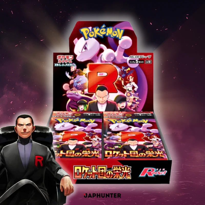 Pokémon Glory of Team Rocket SV10 Display Booster Box Japonaise