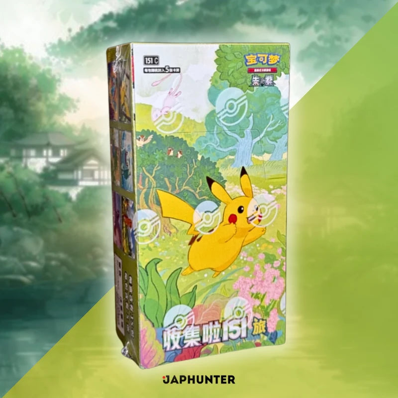Pokémon 151 Collect Journey Slim Display Booster Chinois