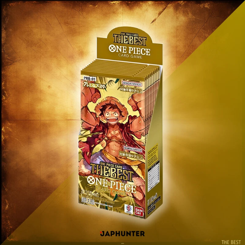 One Piece PRB-01 The Best Japanese Booster Box Display