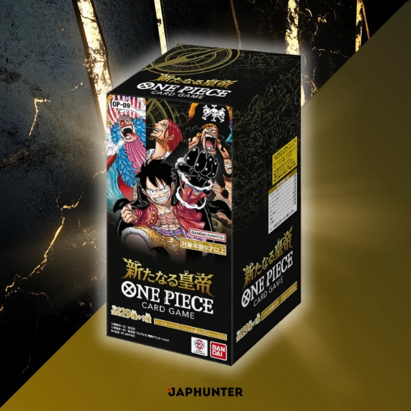 One Piece OP-09 Emperors in the New World Japanese Booster Box Display JapHunter One Piece OP-09 Emperors in the New World Japanese Booster Box Display JapHunter