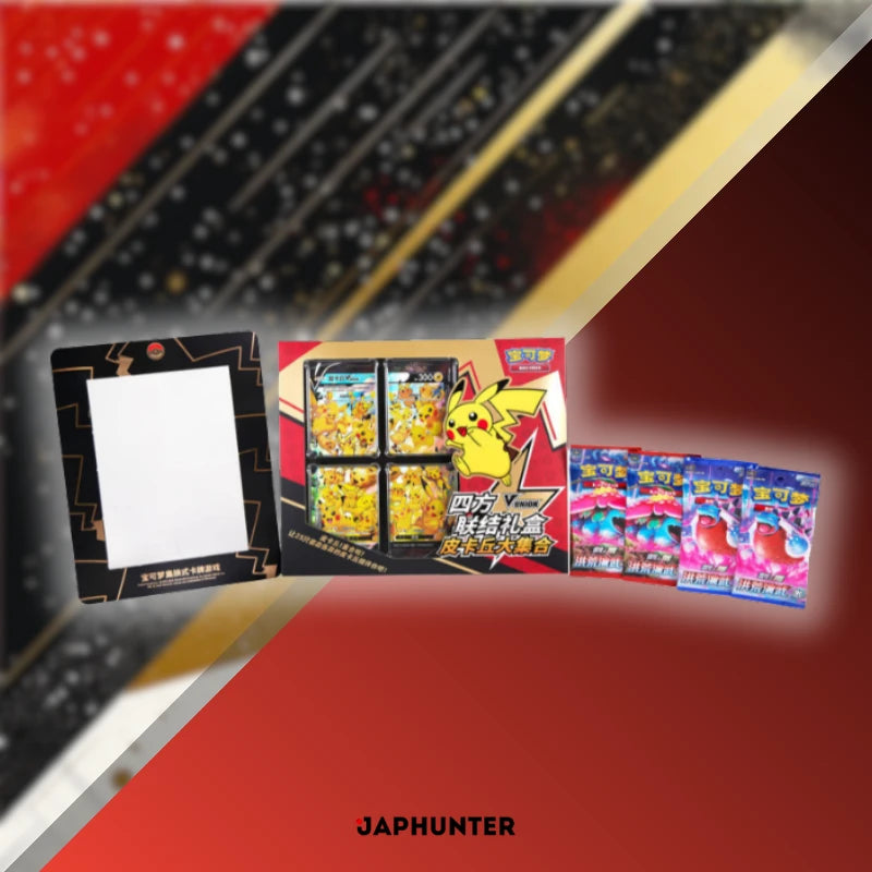 Coffret de célébration Pikachu V-UNION – Coffret collector exclusif (CHN)