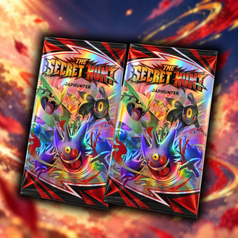 The Secret Hunt Booster | Japanese Pokémon Mystery Pack | 50% SR or SAR Chance
