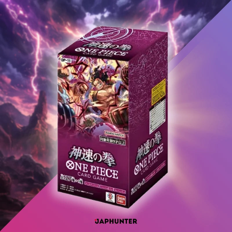 One Piece OP-11 A Fist of Divine Speed Display Booster Box Japonaise