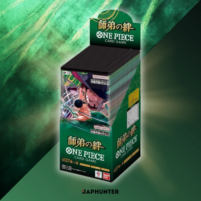One Piece OP-12 Legacy of the Master Japanese Booster Box Display