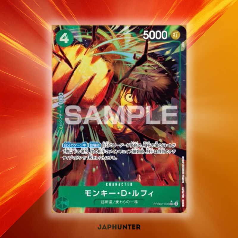 One Piece PRB-02 Booster Box (Japanisch) – Offizielles Bandai TCG