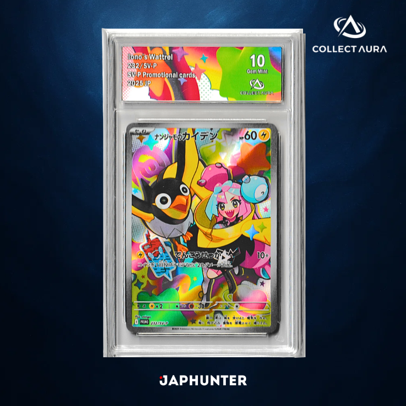 Iono’s Wattrel 232/SV-P – SV-P Promo (2025 JP) – CollectAura Graded 10 Gem Mint