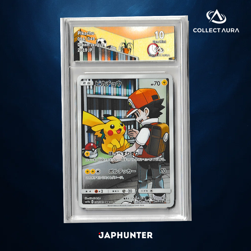 Pikachu 054/049 – Dream League (2019 JP) – CollectAura Graded 10 Gem Mint