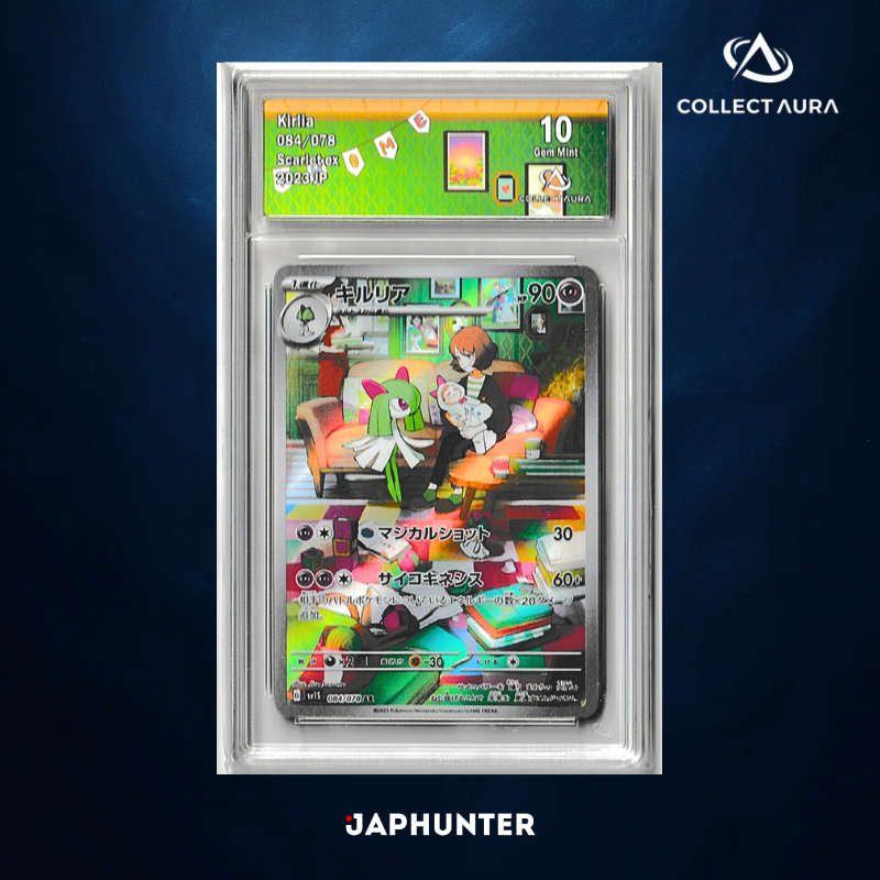 Kirlia 084/078 – Scarlet &amp; Violet (2023 JP) – CollectAura 10 Gem Mint
