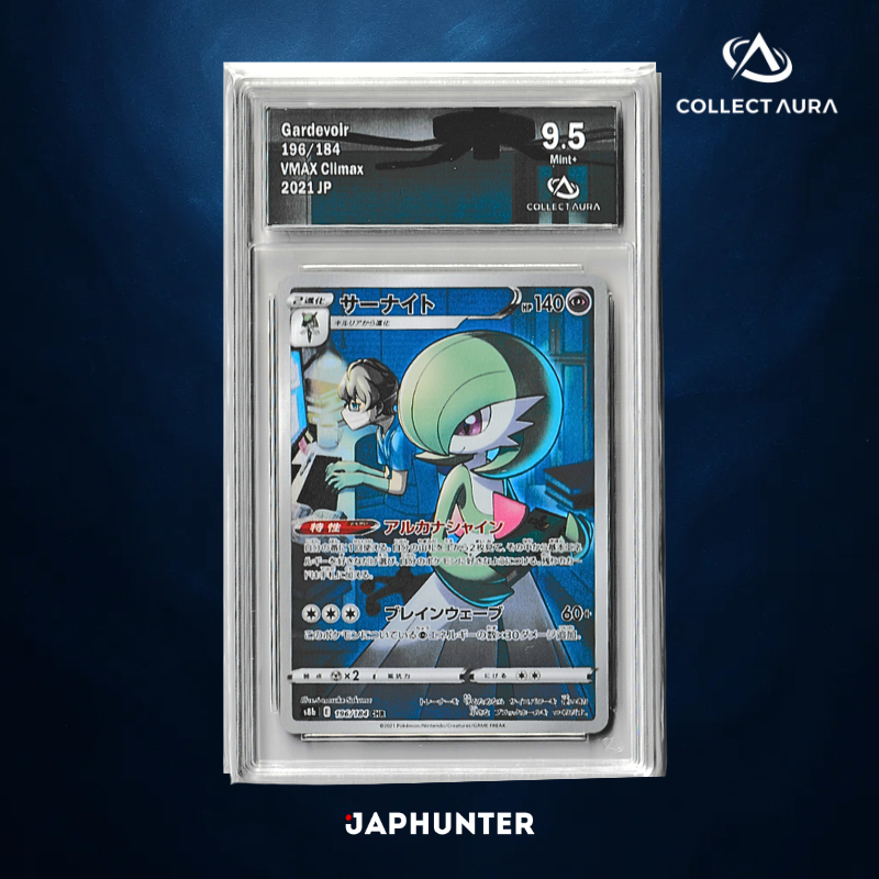 Gardevoir 196/184 – VMAX Climax (2021 JP) – CollectAura 9.5 Mint+
