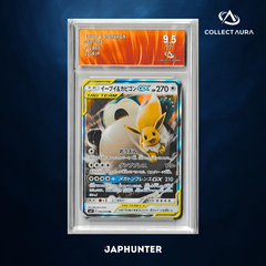Eevee & Snorlax GX 066/095 – Tag Bolt (2018 JP) – CollectAura Graded 9.5 (Mint+)
