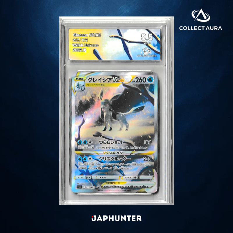 Glaceon VSTAR 247/172 – VSTAR Universe (2022 JP) – CollectAura Graded 9.5 (Mint+)