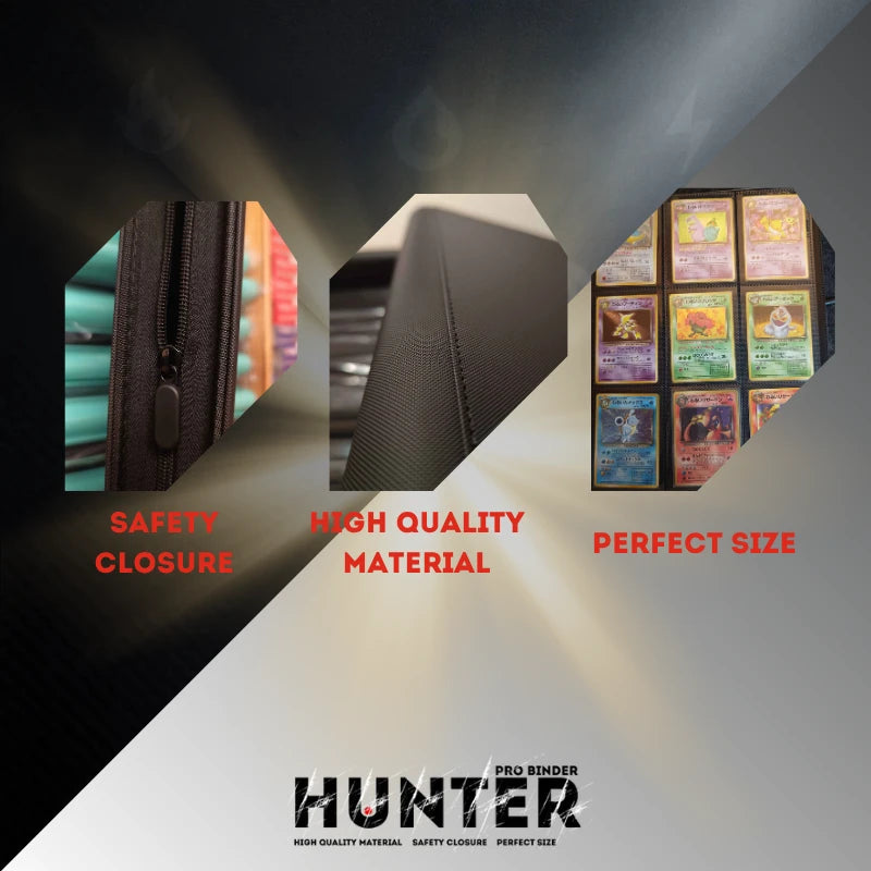 Pro Binder 360 CARDS von JapHunter – Premium-Kartenorganizer für Sammelkartenspiele
