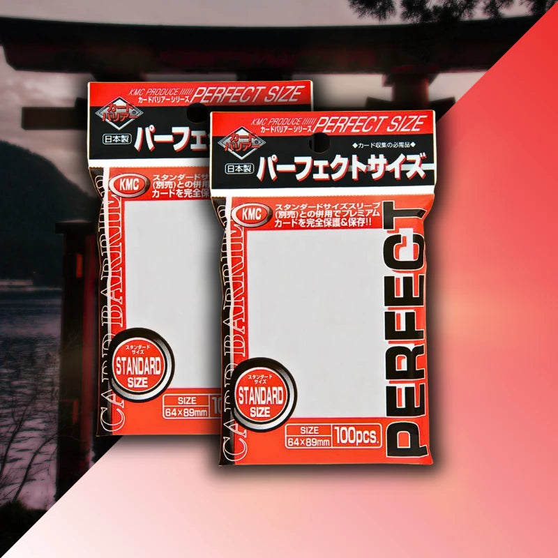 Protections KMC Premium Bundle Sleeves - Ajustement parfait, fabriquées au Japon