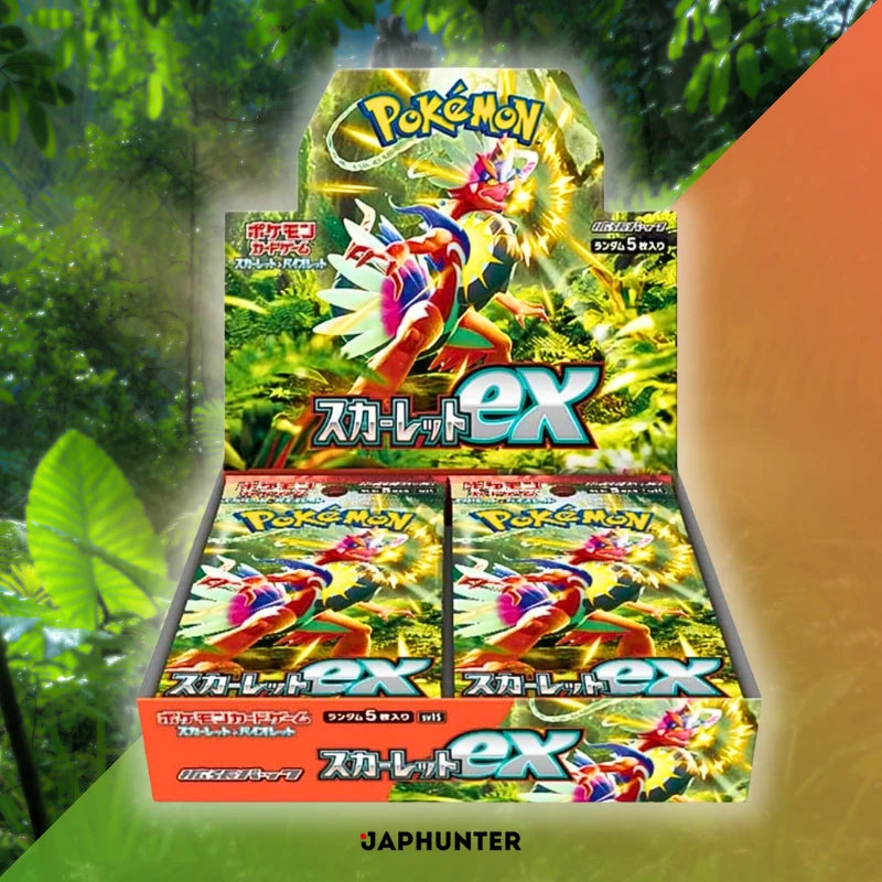 Pokémon Scarlet EX sv1s Japanese Booster Box Display