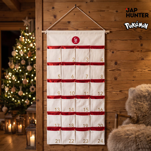 Advent Calendar – 24 Days of Japanese and Chinese TCG Boosters | Pokémon or One Piece | Limited Handmade Edition