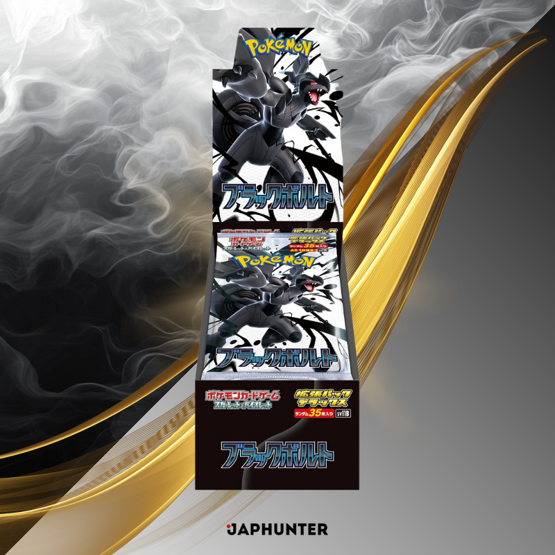 DELUXE Pokémon Black Bolt & White Flare (SV11b / SV11w) – Japanische Booster Box