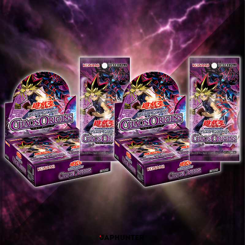 Yu-Gi-Oh! Chaos Origins | Japanese Booster Box JapHunter Yu-Gi-Oh! Chaos Origins | Japanese Booster Box JapHunter