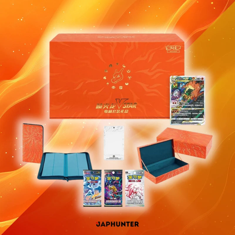 Pokemon Cards Packs 2024 Pokemon TCG Charizard VSTAR Collection Gift Box - S-Chinese Exclusive, Factory Sealed, 113 Cards Pokemon Cards Packs 2024 Pokemon TCG Charizard VSTAR Collection Gift Box - S-Chinese Exclusive, Factory Sealed, 113 Cards