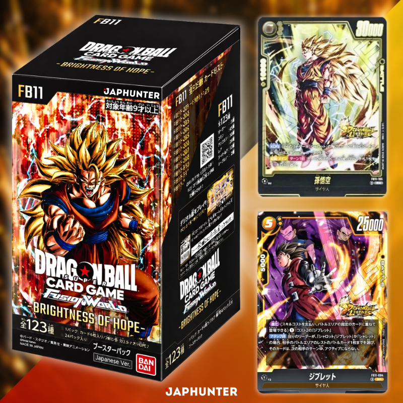 Dragon Ball Fusion World – Brightness of Hope FB11 Booster Display | Japanische Ausgabe