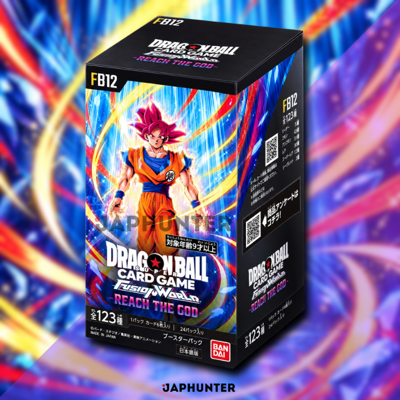Dragon Ball Fusion World – Reach the God FB12 Booster Box Display | Japanese Edition