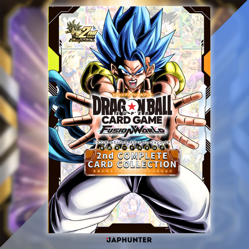 Dragon Ball Fusion World 2e livre de collection complet de cartes + 2 cartes limitées | Édition japonaise