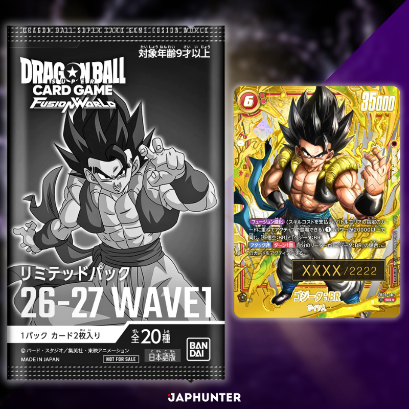 Dragon Ball Super Card Game Fusion World – Limited Pack 26-27 WAVE1 | Japanese Edition