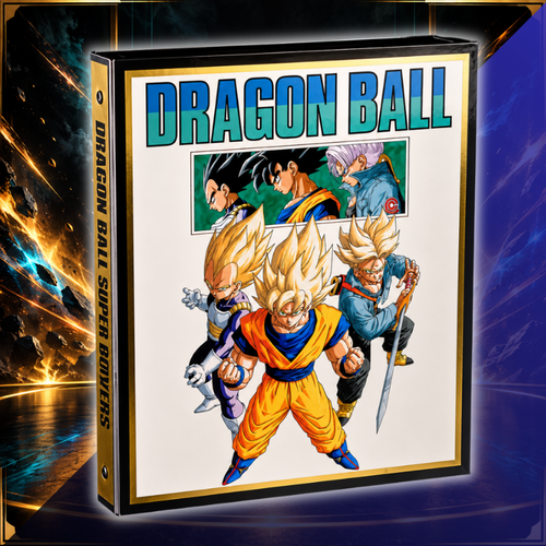 Dragon Ball Super Divers – 9-Pocket Binder Set DRAGON BALL 40th Anniversary Edition | 7 Exclusive Cards | Japanese Edition
