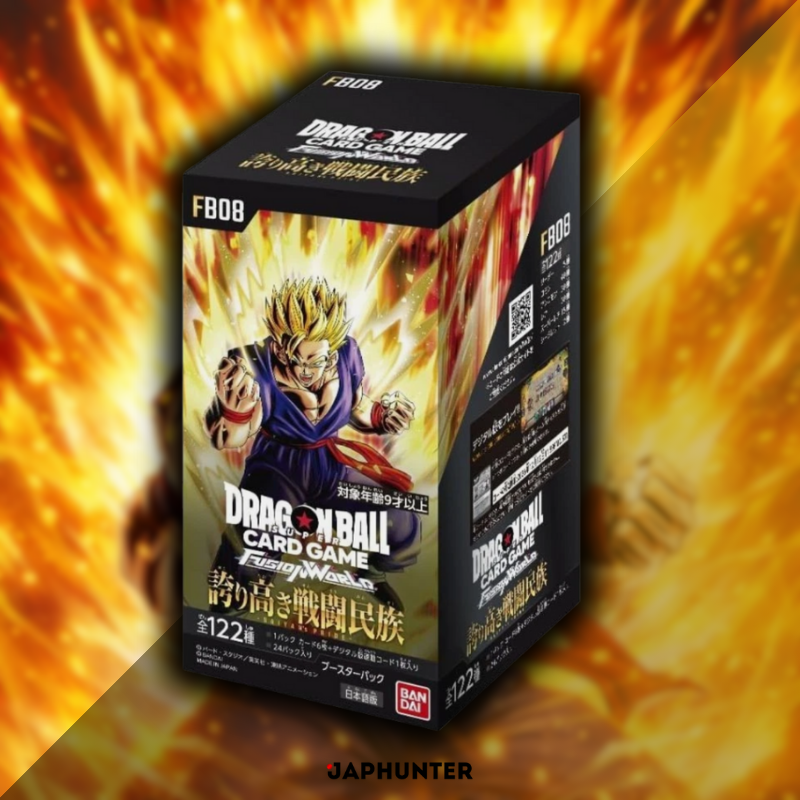 Dragon Ball Fusion World – Pride of the Strongest Warriors Display [FB08] | Japanese Edition | Sealed