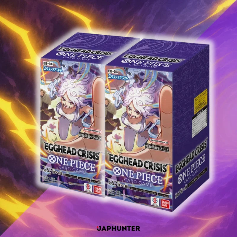 One Piece EB-04 Egghead Crisis Japanese Booster Box Display One Piece EB-04 Egghead Crisis Japanese Booster Box Display