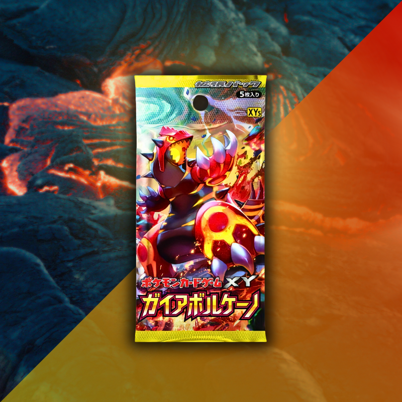 Pokémon XY5 Gaia Volcano Booster – Japanese Edition