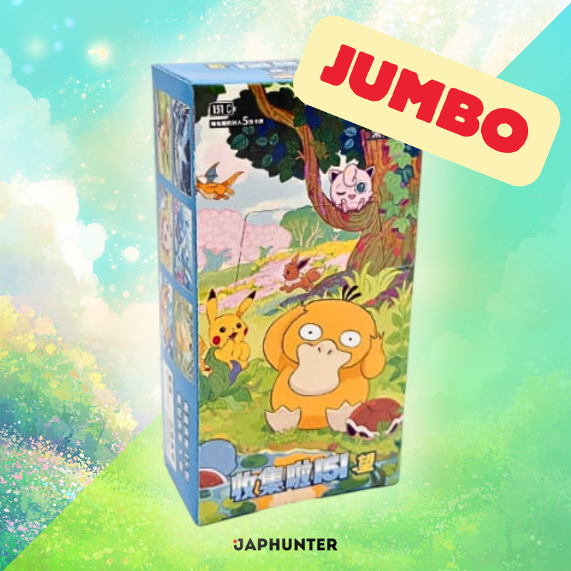 Pokémon 151 SET 2 – HOPE Slim/JUMBO Display (Simplified Chinese Edition)