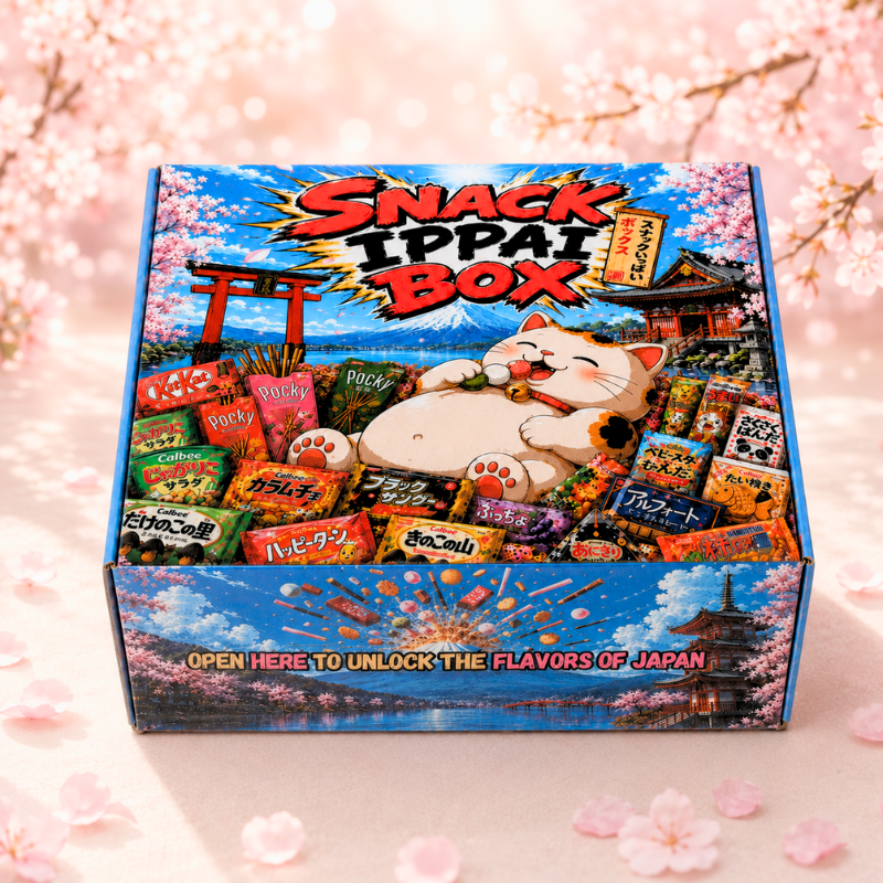 Snack’ippai Mystery Box – Japanese Mini Snack Box | Sweet & Savory Selection
