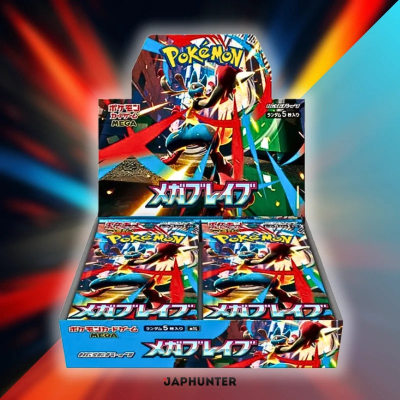Pokémon MEGA Brave M1L Japanese Booster Box Display – JapHunter
