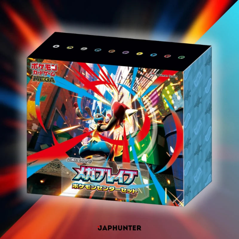 Pokémon Center MEGA Brave Set M1L | Collector Box Japonaise Limitée | Édition Lucario