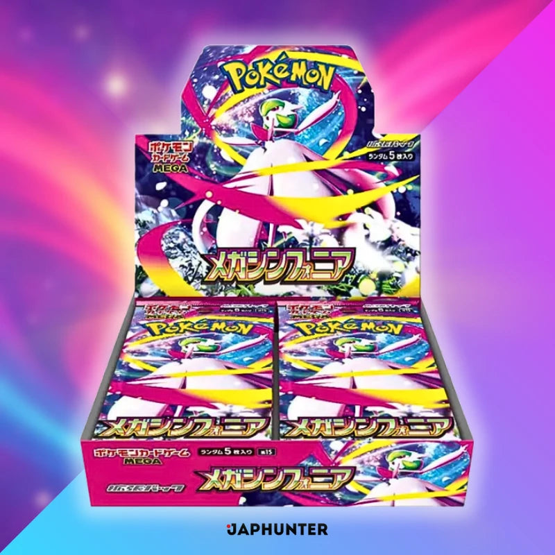 Pokémon MEGA Symphonia M1S Display Booster Box Japonais