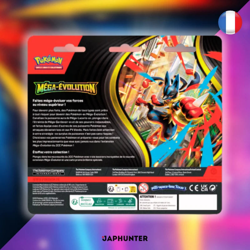 Pokmon Psyduck 3-Booster Blister | Mega Evolution (ME01) (FR) JapHunter Pokmon Psyduck 3-Booster Blister | Mega Evolution (ME01) (FR) JapHunter