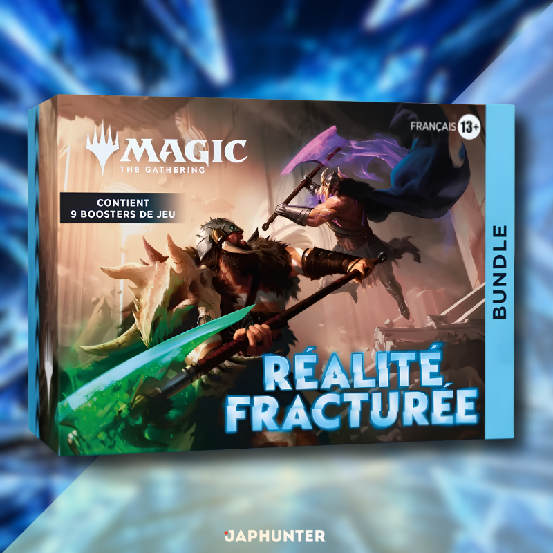 Magic The Gathering Réalité fracturée | Bundle 9 Boosters de Jeu + Terrains + Spindown (FR/EN)