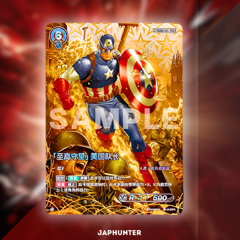 Marvel Hero Rush TCG BP01 The Avengers Booster Box | Édition Chinoise