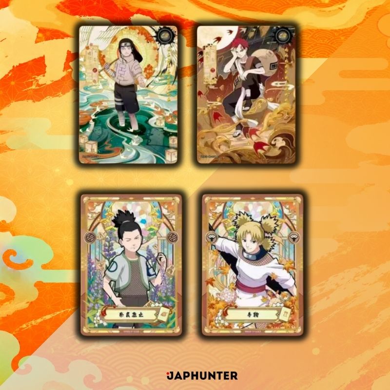 Naruto Kayou Tier 2 Wave 8 (T2W8) – Bing Zhi Zhang Booster Display