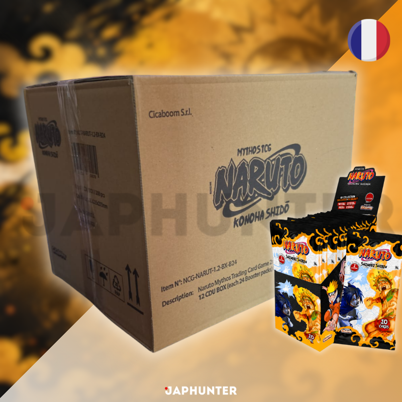 Naruto Mythos TCG – Set 2: Shinobi Shiren 1st Edition Booster Box