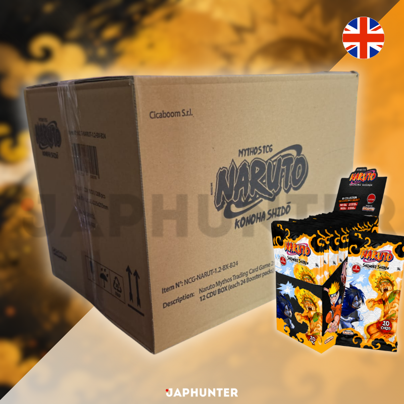 Naruto Mythos TCG – Set 2: Shinobi Shiren 1st Edition Booster Box