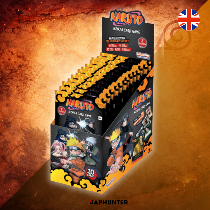 Naruto Mythos TCG Premier Set Boîte de boosters Display (24 paquets)