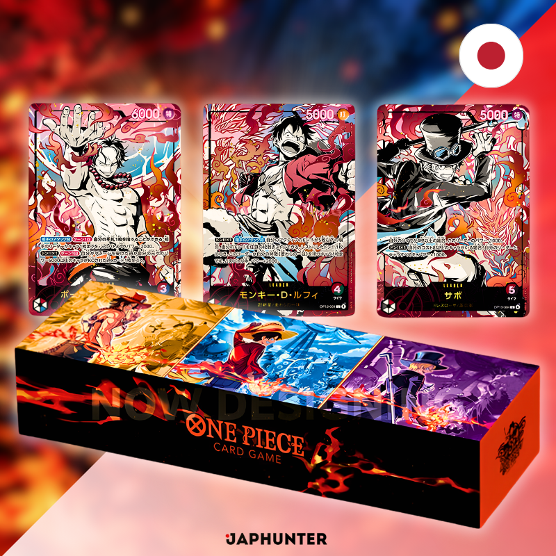 One Piece English 3rd Anniversary Set | Japanische Ausgabe | Ruffy, Ace & Sabo