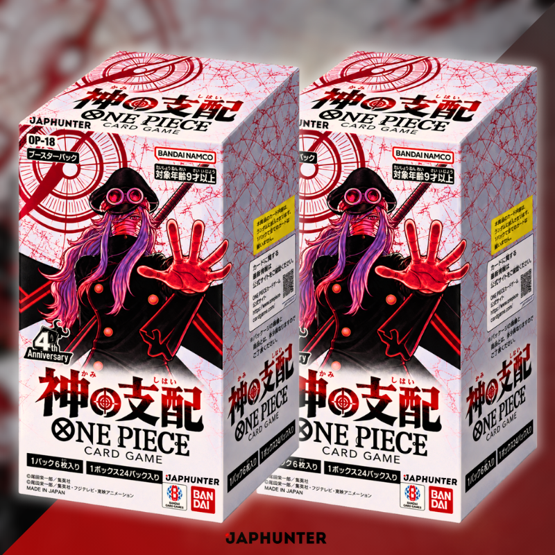 One Piece OP-18 The Dominance of God | Booster Box Display or Sealed Case | Japanese Edition