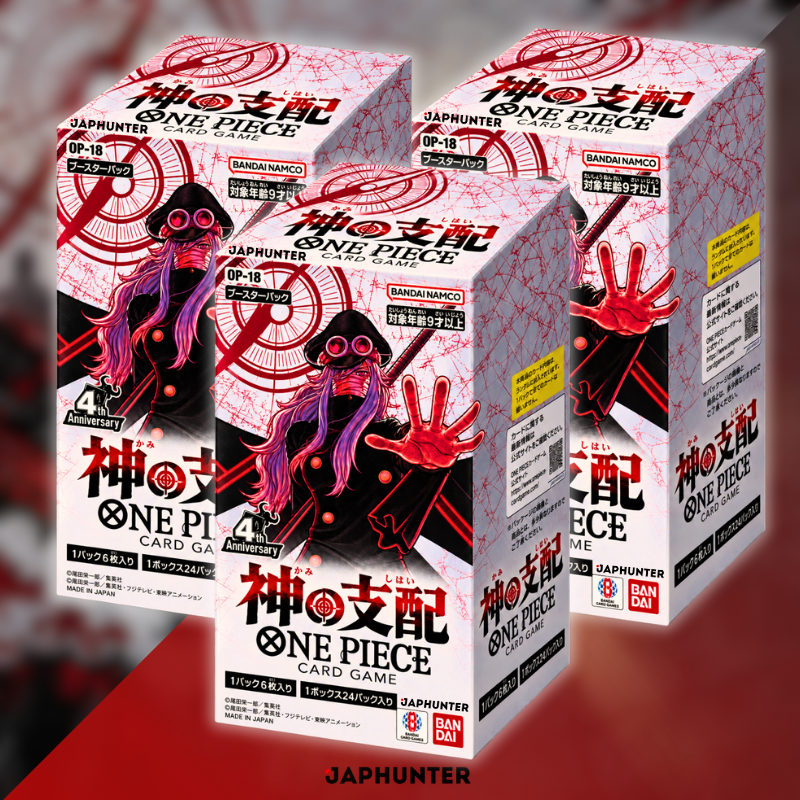 One Piece OP-18 The Dominance of God | Booster Box Display or Sealed Case | Japanese Edition